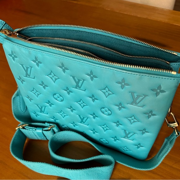 Louis Vuitton Handbags - Louis Vuitton COUSSIN PM- ELECTRIC TURQUOISE BLUE